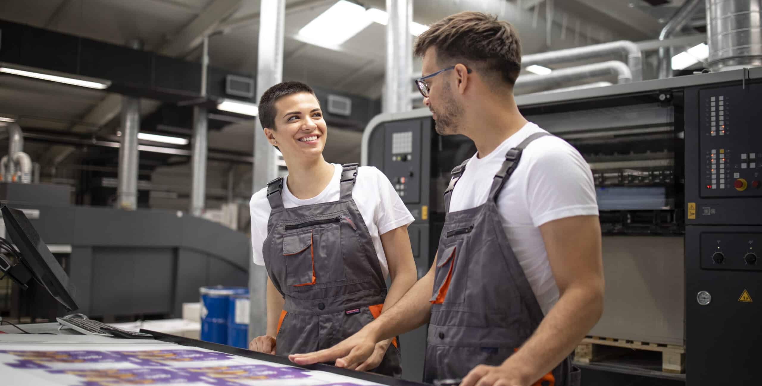 Printing machine operators