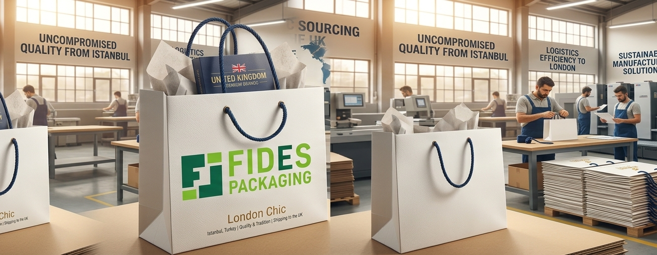 luxury paper bags with rope handles